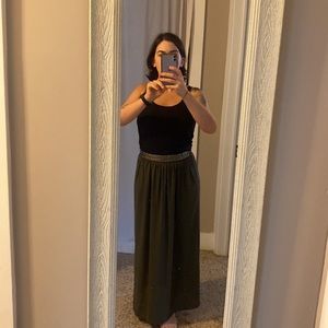 Long light skirt size S